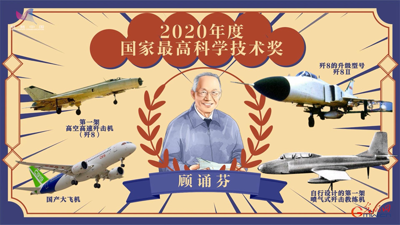 【动画】飞机设计大师顾诵芬：三上万米高空 一生无悔报国